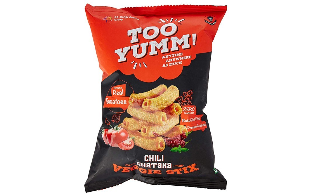 Too Yumm Chili Chataka Veggie Stix   Pack  60 grams